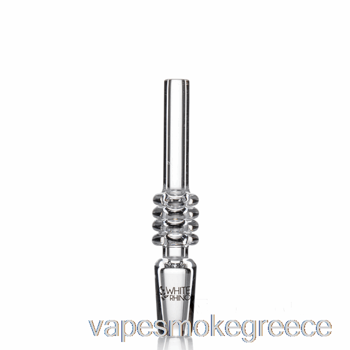 Vape Greece White Rhino Nectar Collector Quartz Tips 10mm